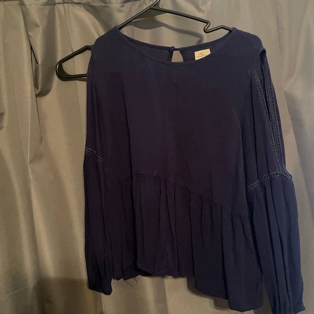 Navy blue top